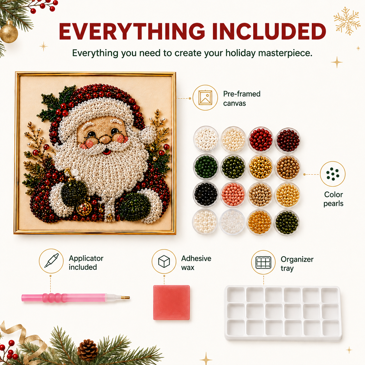 3D Christmas Pearl Kit