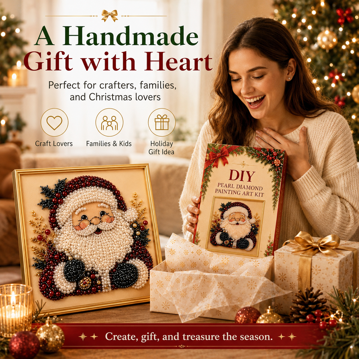3D Christmas Pearl Kit